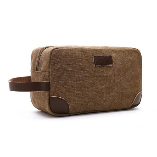 Leon Canvas Wash Bag