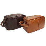 Simon Leather Wash Bag