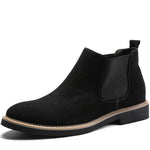 Low-cut Suede Chelsea Boot