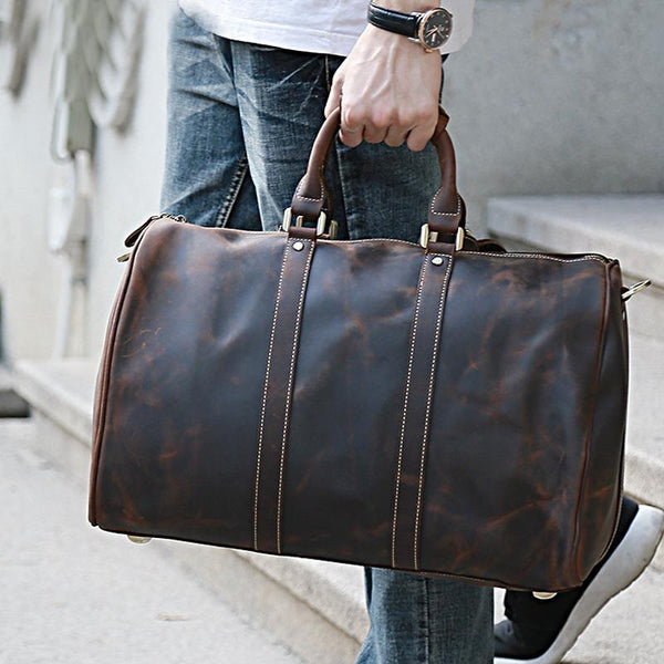 Oscar Leather Duffle Bag