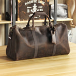 Hugh Leather Duffle Bag
