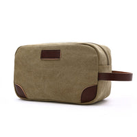 Leon Canvas Wash Bag