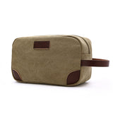 Leon Canvas Wash Bag